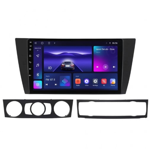 Navigatie BMW SERIA 3 E90 ( 2005 - 2012 ) Android 14 , 4GB RAM , Procesor Quad Core , Wireless Carplay si Android auto , Display HD Touchscreen, Wi-Fi , Bluetooth, USB [1]