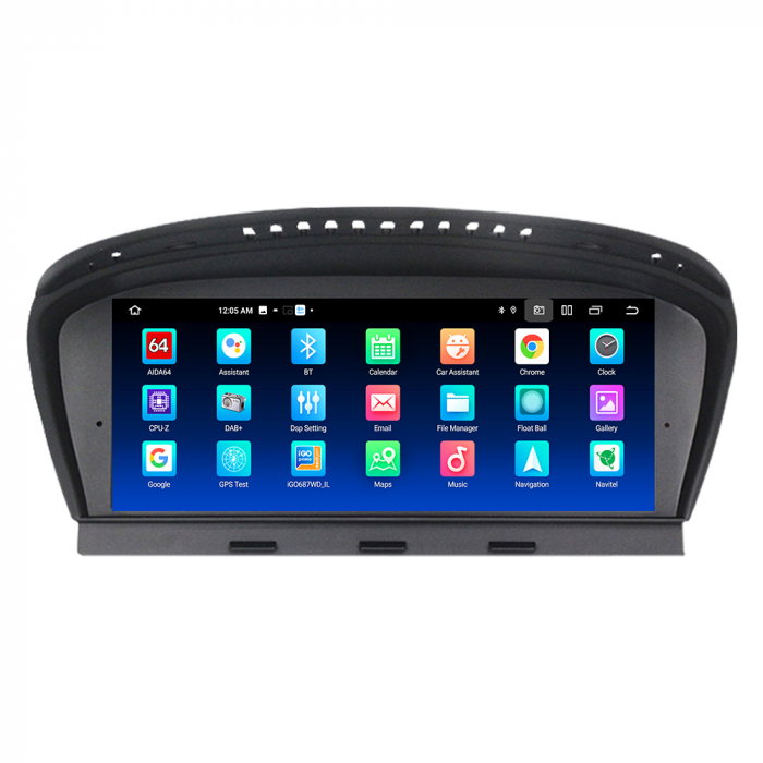 Navigatie BMW Seria 5 E60 E61 ( 2009 - 2011 ) CIC , Android 14 , 6 GB RAM + 64 GB ROM , Internet , 4G , Youtube , Waze , Wi Fi , Usb , Bluetooth , Mirrorlink [3]