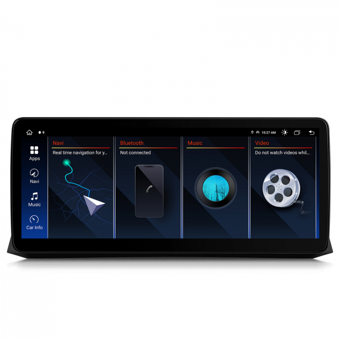 Navigatie BMW Seria 5 E60 E61 din 2004 - 2010, Ecran 12.3 inch QLED Bluray Full HD 1920 * 720p, 4GB RAM si 64GB ROM, Carplay Wireless si Android Auto, Procesor Octacore, Slot Sim 4G [1]