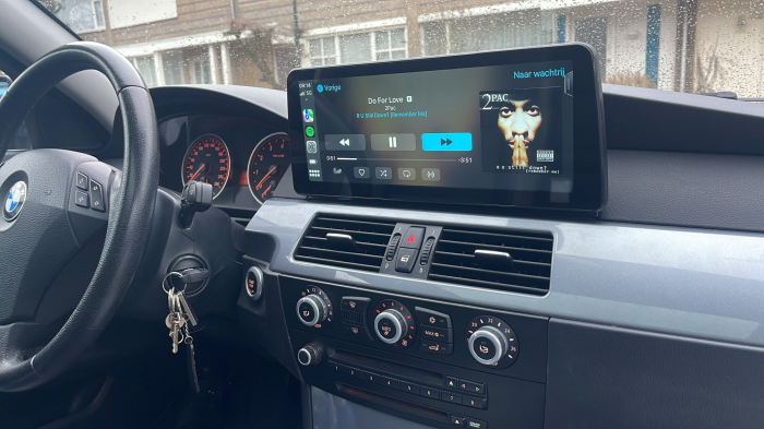 Navigatie BMW Seria 5 E60 E61 din 2004 - 2010, Ecran 12.3 inch QLED Bluray Full HD 1920 * 720p, 8GB RAM si 256GB ROM, Carplay Wireless si Android Auto, Procesor Octacore, Slot Sim 4G [7]