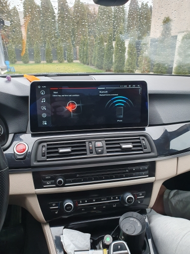 Navigatie BMW Seria 5 F10 F11 din 2011 - 2016, Ecran 12.3 inch QLED Bluray Full HD 1920 * 720p, 4GB RAM si 64GB ROM, Carplay Wireless si Android Auto, Procesor Octacore, Slot Sim 4G [5]