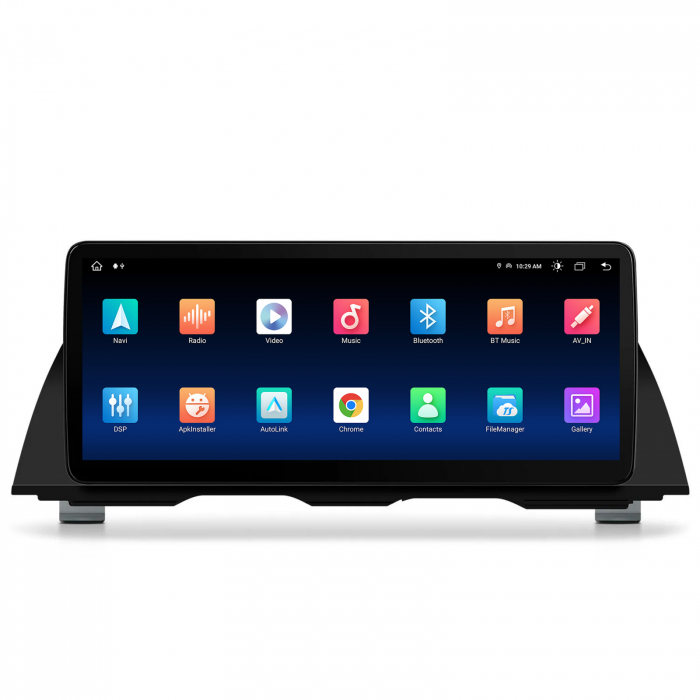Navigatie BMW Seria 5 F10 F11 din 2011 - 2016, Ecran 12.3 inch QLED Bluray Full HD 1920 * 720p, 8GB RAM si 256GB ROM, Carplay Wireless si Android Auto, Procesor Octacore, Slot Sim 4G [11]