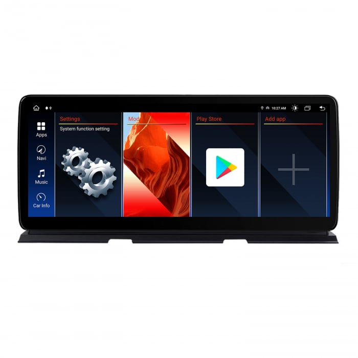 Navigatie BMW Seria 6 (F06-F12-F13) (2013-2016) Varianta NBT, Android 14, BM-Octacore / Ecran 12.3 inch QLED Bluray Full HD 2400 * 960p, Android 14 , 4GB RAM si 64GB ROM, Carplay Wireless si Android A [1]