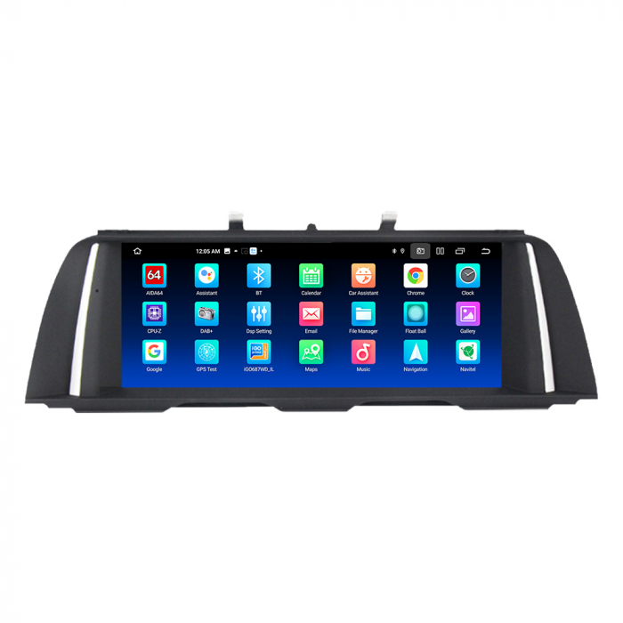 Navigatie BMW Seria 7 F01 F02 ( 2009 - 2015 ) , Android 14 , 4 GB RAM + 64 GB ROM , Ecran 10 inch , 4G , Aplicatii , Waze , Wi Fi , Usb , Bluetooth , Mirrorlink [3]