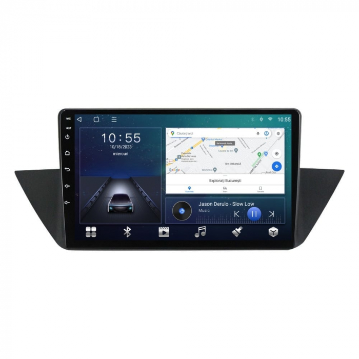 Navigatie BMW X1 E84 din 2009-2015 Android 14 , 4GB RAM , Procesor Quad Core , Wireless Carplay si Android auto , Display HD Touchscreen, Wi-Fi , Bluetooth, USB [2]