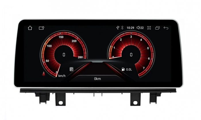 Navigatie BMW X1 F48 X2 F49 din 2015 - 2022, Ecran 12.3 inch QLED Bluray Full HD 1920 * 720p, 8GB RAM si 256GB ROM, Carplay Wireless si Android Auto, Procesor Octacore, Slot Sim 4G [7]