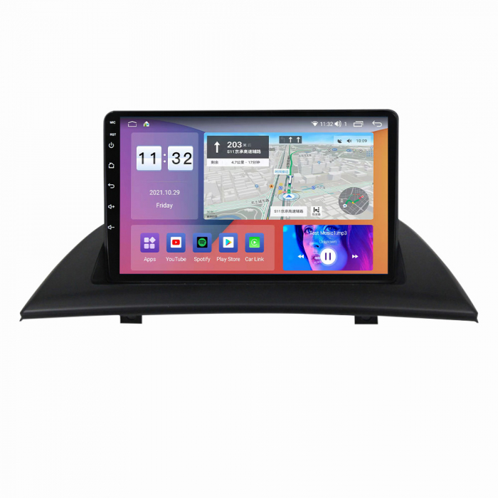 Navigatie BMW X3 E83 din 2003-2010, Android 14, Wireless Carplay si Android Auto, 2GB RAM si 32GB ROM, Display IPS 9 inch, Camera Marsarier, Internet, Aplicatii, Wi Fi, Usb, Bluetooth [4]