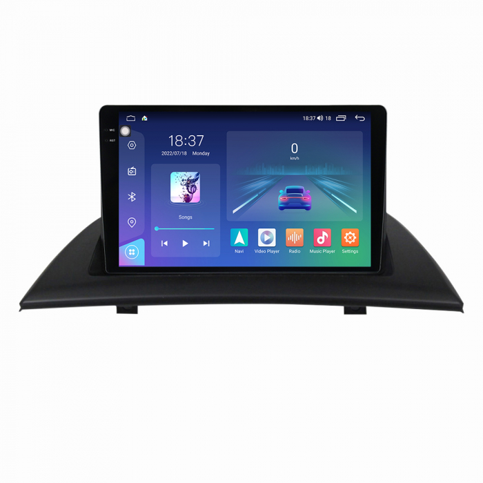 Navigatie BMW X3 E83 din 2003-2010, Rezolutie 2K, Display QLED 9.5 inch, 4GB RAM si 64GB ROM, Android, Procesor Octacore, Slot sim 4G, Sunet DSP, Wireless Carplay si Android Auto, Camera Marsarier, US [1]