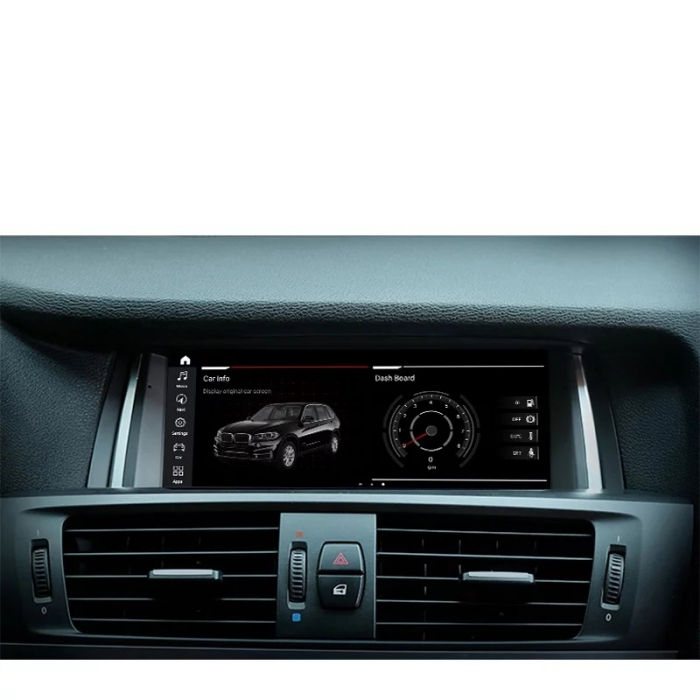 Navigatie BMW X3 F25 ( 2010 - 2013 ) CIC ,  Android 14 , 4 GB RAM + 64 GB ROM ,Waze , Aplicatii , Wi-Fi , 4G , Bluetooth , Display 8.8" IPS [6]