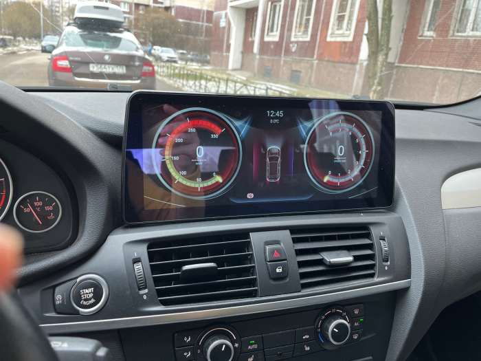 Navigatie BMW X3 F25 X4 F26 din 2010 - 2018, Ecran 12.3 inch QLED Bluray Full HD 1920 * 720p, 8GB RAM si 256GB ROM, Carplay Wireless si Android Auto, Procesor Octacore, Slot Sim 4G [3]