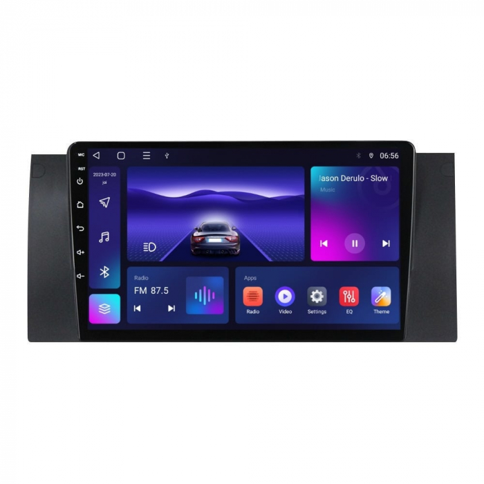 Navigatie BMW X5 E53 si Seria 5 E39 Android 14 , 4GB RAM , Procesor Quad Core , Wireless Carplay si Android auto , Display HD Touchscreen, Wi-Fi , Bluetooth, USB [1]