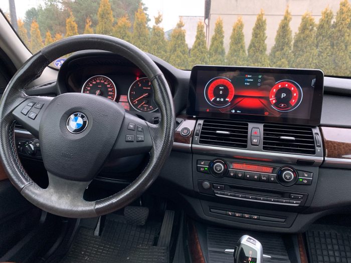 Navigatie BMW X5 E70 X6 E71 din 2010 - 2013 CIC , Ecran 12.3 inch QLED Bluray Full HD 1920 * 720p, 8GB RAM si 256GB ROM, Carplay Wireless si Android Auto, Procesor Octacore, Slot Sim 4G [4]