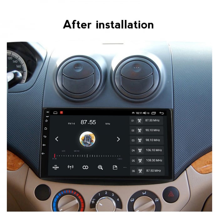 Navigatie Chevrolet Aveo 2006-2012  Android 14 , 2GB RAM QLED Carplay [9]