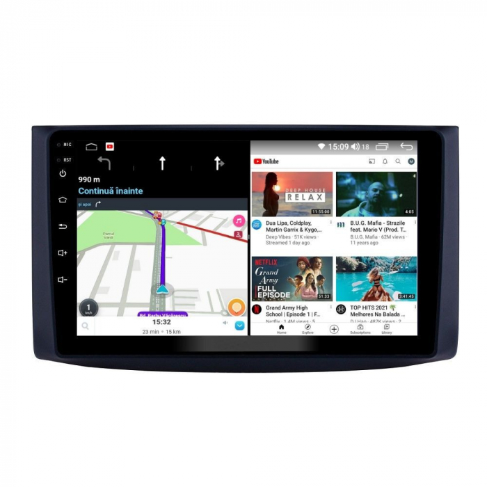 Navigatie Chevrolet Aveo 2006 - 2012 Android 14 , 4GB RAM , Procesor Quad Core , Wireless Carplay si Android auto , Display HD Touchscreen, Wi-Fi , Bluetooth, USB [6]