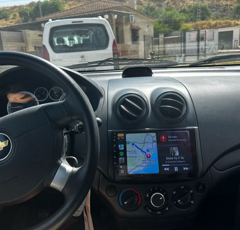 Navigatie Chevrolet Aveo 2006 - 2012 Android 14 , 4GB RAM , Procesor Quad Core , Wireless Carplay si Android auto , Display HD Touchscreen, Wi-Fi , Bluetooth, USB [10]