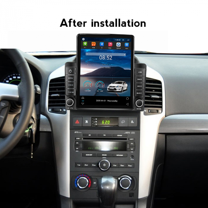 Navigatie Chevrolet Captiva 2008-2012 Ecran TESLA 9.7 inch, 8 GB RAM si 128 GB ROM, Android 15, Slot Sim 4G, Procesor Octa Core, Carplay Wireless si Android auto, Procesor Sunet Digital DSP, Aplic [3]