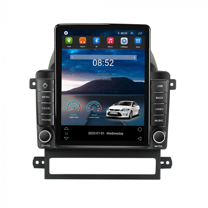 Navigatie Chevrolet Captiva 2008-2012 Android 14 , 4GB RAM Ecran Tesla [1]