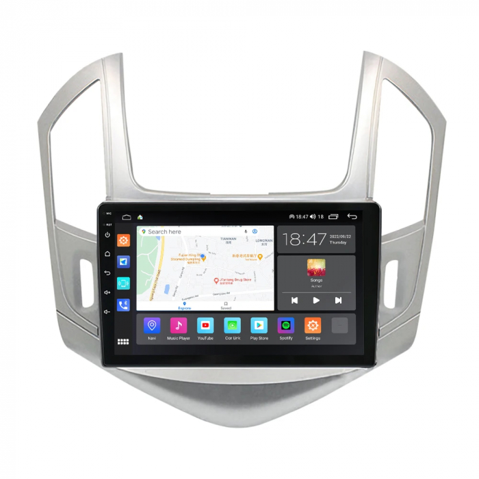 Navigatie Chevrolet Cruze 2012-2015 Rezolutie 2K , 8GB RAM+128GB ROM QLED [3]