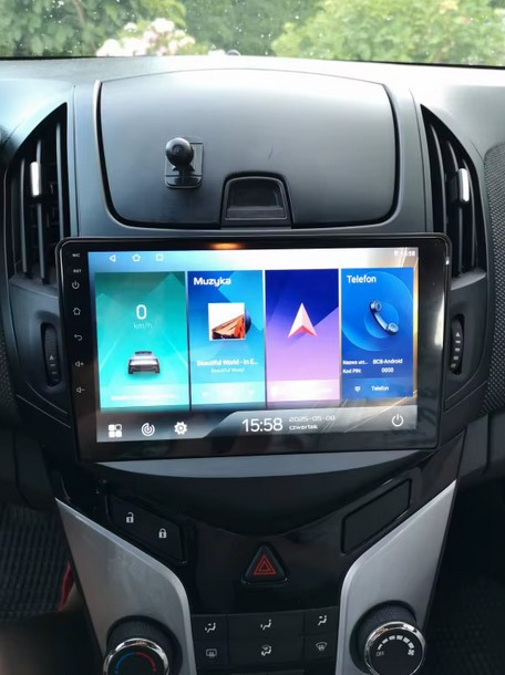 Navigatie Chevrolet Cruze 2012 - 2015 Android 14 , 4GB RAM , Procesor Quad Core , Wireless Carplay si Android auto , Display HD Touchscreen, Wi-Fi , Bluetooth, USB [6]