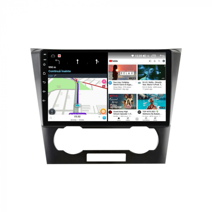 Navigatie Chevrolet Epica din 2006 - 2012, 8GB RAM si 128GB ROM, Ecran QLED 9 inch, Android 14, Procesor Octacore, Slot sim 4G, Sunet DSP, Wireless Carplay si Android Auto, Camera Marsarier [4]