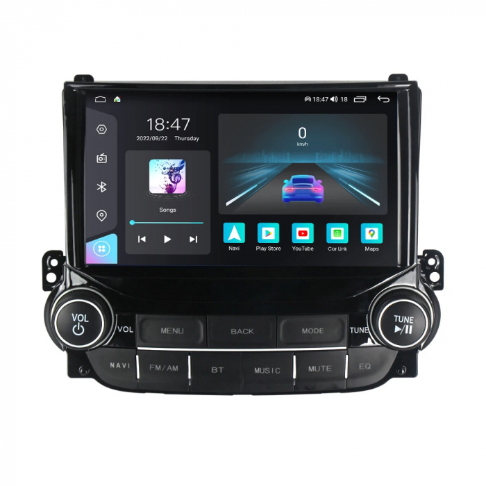 Navigatie Chevrolet Malibu 2012-2015 Rezolutie 2K , 8GB RAM+128GB ROM QLED [1]