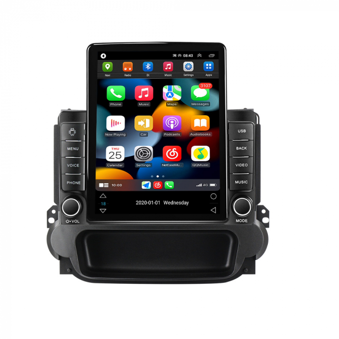 Navigatie Chevrolet Malibu 2012-2015 Ecran TESLA 9.7 inch, 8 GB RAM si 128 GB ROM, Android 15, Slot Sim 4G, Procesor Octa Core, Carplay Wireless si Android auto, Procesor Sunet Digital DSP [2]