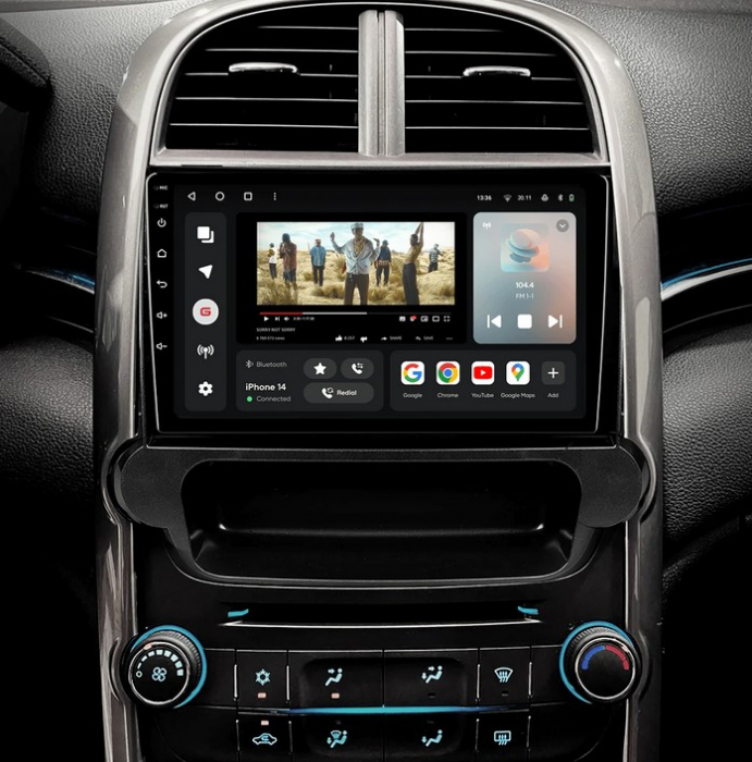 Navigatie Chevrolet Malibu 2012-2015 Android 14 , 4GB RAM , Procesor Quad Core , Wireless Carplay si Android auto , Display HD Touchscreen, Wi-Fi , Bluetooth, USB [9]