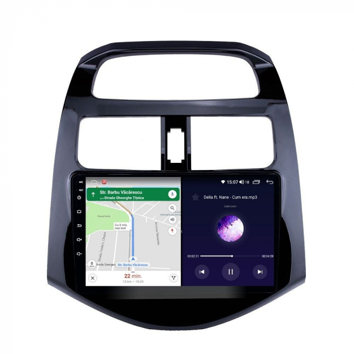 Navigatie Chevrolet Spark 2010-2014 Ecran TESLA 9.7 inch, 8 GB RAM si 128 GB ROM, Android 15, Slot Sim 4G, Procesor Octa Core, Carplay Wireless si Android auto, Procesor Sunet Digital DSP [5]