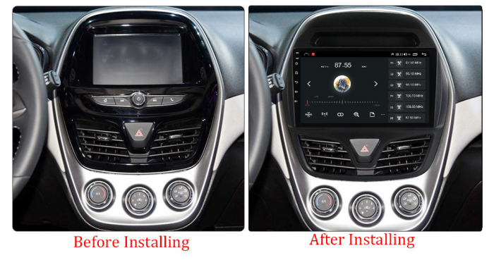 Navigatie Chevrolet Spark Beat 2015-2018 Android 14 , 8GB RAM+128GB ROM QLED [4]