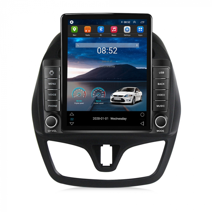 Navigatie Chevrolet Spark Beat 2015-2018 Android 14 , 2GB RAM Ecran Tesla [1]