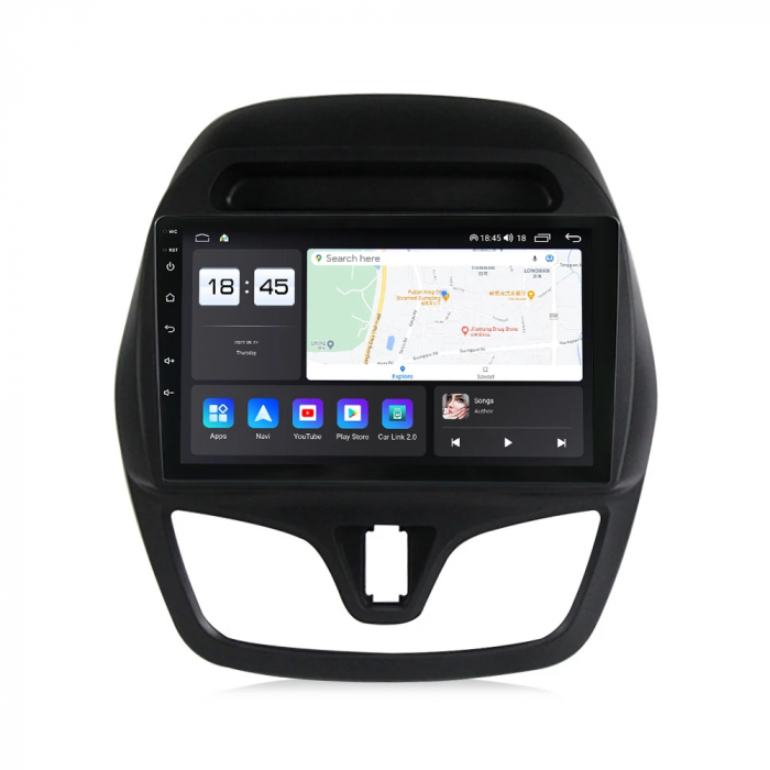 Navigatie Chevrolet Spark Beat 2015-2018 Rezolutie 2K , 8GB RAM+128GB ROM QLED [3]
