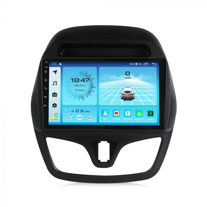 Navigatie Chevrolet Spark Beat 2015-2018 Rezolutie 2K , 8GB RAM+128GB ROM QLED [2]