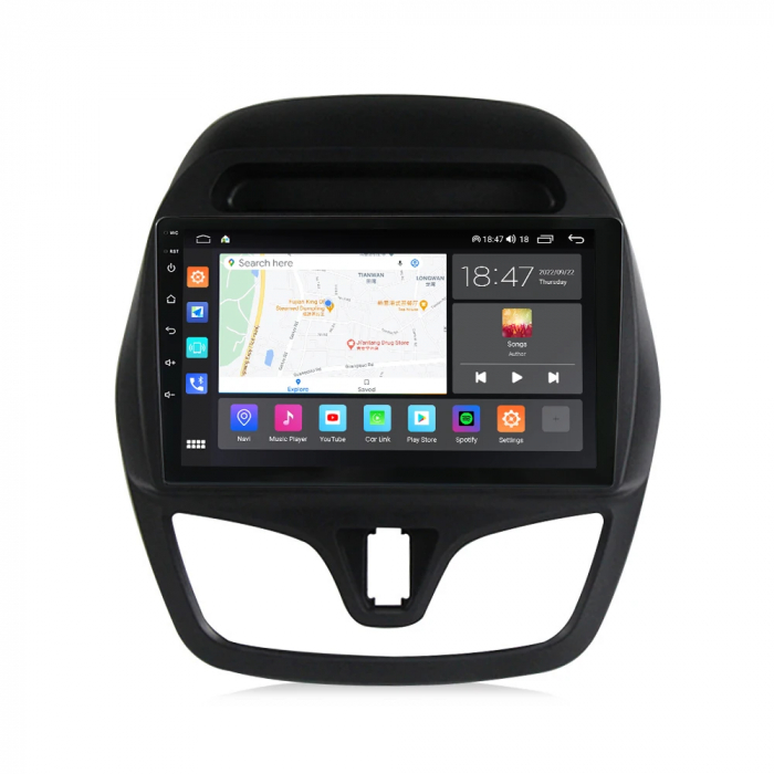 Navigatie Chevrolet Spark Beat 2015-2018 Rezolutie 2K , 8GB RAM+128GB ROM QLED [5]