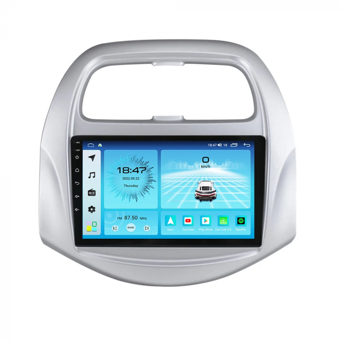 Navigatie Chevrolet Spark Beat 2018-2020 Rezolutie 2K , 8GB RAM+128GB ROM QLED [6]