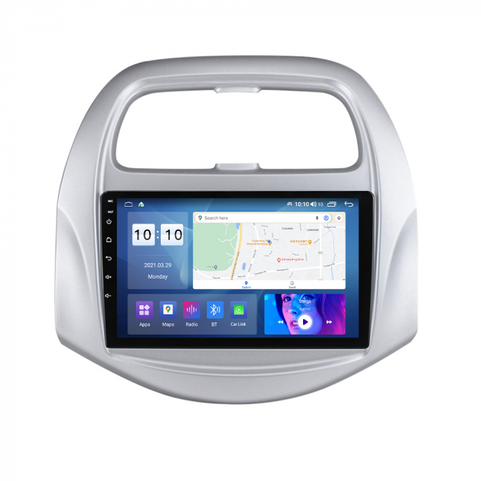 Navigatie Chevrolet Spark Beat 2018 - 2020 Android 14 , 1GB RAM Carplay [2]