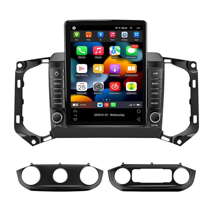 Navigatie Chevrolet Trailbrazer 2017-2019 Ecran TESLA 9.7 inch, 8 GB RAM si 128 GB ROM, Android 15, Slot Sim 4G, Procesor Octa Core, Carplay Wireless si Android auto, Procesor Sunet Digital DSP, [2]