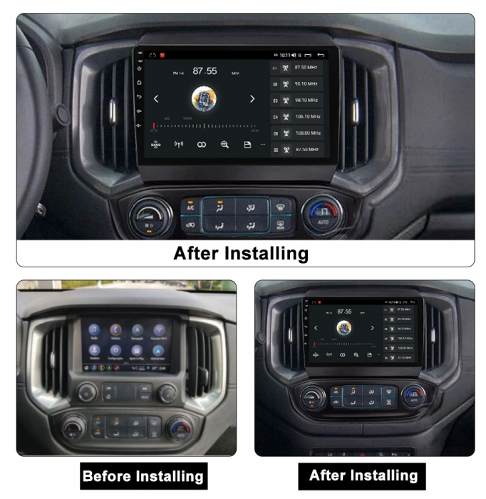 Navigatie Chevrolet Trailbrazer 2017-2019 Rezolutie 2K , 8GB RAM+128GB ROM QLED [3]