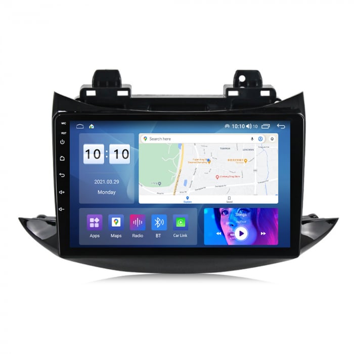 Navigatie Chevrolet Trax 2013-2020  Android 14 , 2GB RAM QLED Carplay [1]