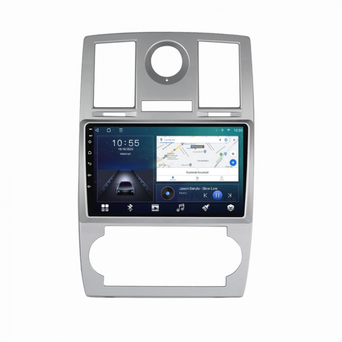 Navigatie Chrysler 300C din 2004 - 2011 Android 14 , 4GB RAM , Procesor Quad Core , Wireless Carplay si Android auto , Display HD Touchscreen, Wi-Fi , Bluetooth, USB [2]