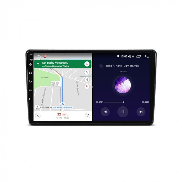 Navigatie Citroen Berlingo ( 2008 - 2019 ) Android 14 , 4GB RAM , Procesor Quad Core , Wireless Carplay si Android auto , Display HD Touchscreen, Wi-Fi , Bluetooth, USB [4]
