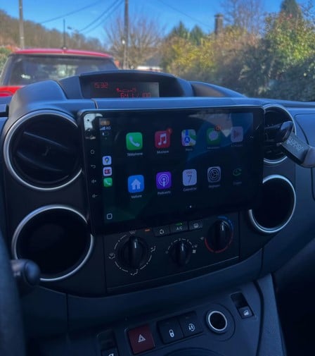 Navigatie Citroen Berlingo din 2008 - 2019 , 8GB RAM si 128GB ROM, Ecran QLED 9 inch, Android 14, Procesor Octacore, Slot sim 4G, Sunet DSP, Wireless Carplay si Android Auto, Camera Marsarier [7]