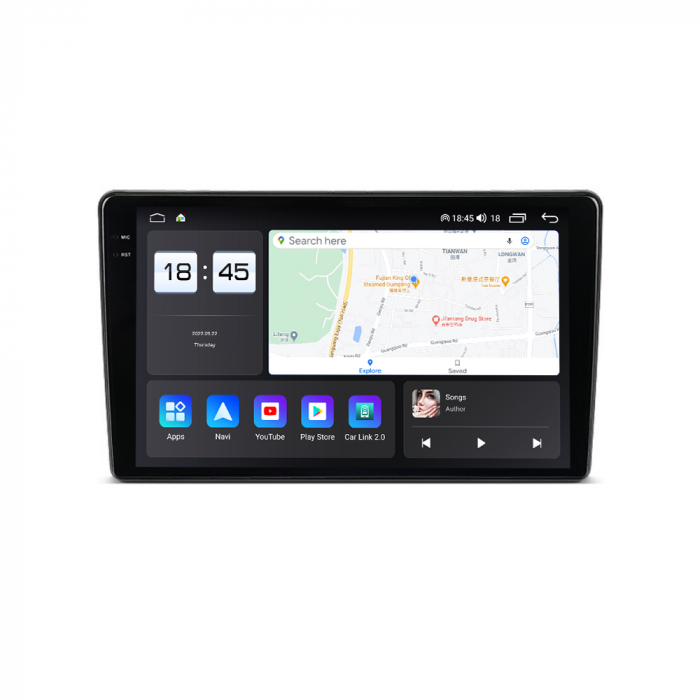 Navigatie Citroen Berlingo din 2008-2019, NAVIGPS, Rezolutie 2K, Display QLED 9.5 inch, 4GB RAM si 64GB ROM, Android, Procesor Octacore, Slot sim 4G, Sunet DSP, Wireless Carplay si Android Auto, Camer [5]