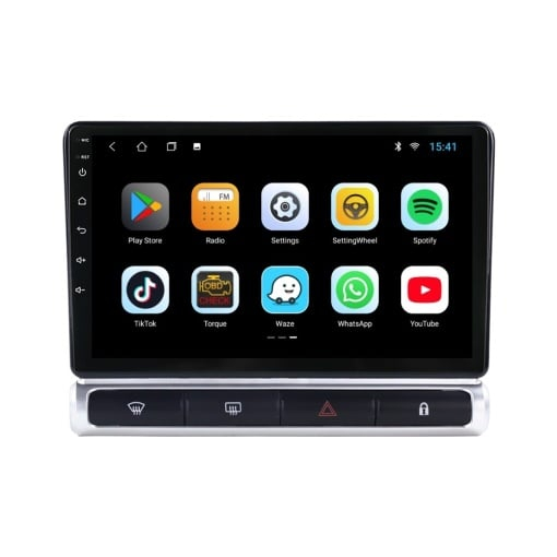 Navigatie Citroen C3 Aircross 2017 - 2023 Rezolutie 2K, Ecran QLED 9.5 inch, 8GB RAM si 128GB ROM, Android, Procesor Octacore, Slot sim 4G, Sunet DSP, Wireless Carplay [3]