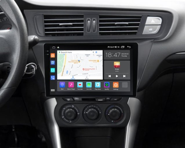 Navigatie Citroen C3 XR ( 2010 - 2015 ) 4GB RAM si 64GB ROM, Ecran QLED 9 inch, Android 14, Procesor Octacore, Slot sim 4G, Sunet DSP, Wireless Carplay si Android Auto, Camera Marsarier [6]