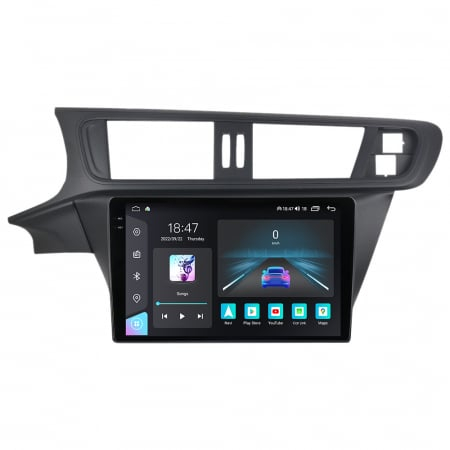 Navigatie Citroen C3 XR din 2010-2015 , Rezolutie 2K, Display QLED 9.5 inch, 4GB RAM si 64GB ROM, Android, Procesor Octacore, Slot sim 4G, Sunet DSP, Wireless Carplay si Android Auto, Camera Marsarier [1]
