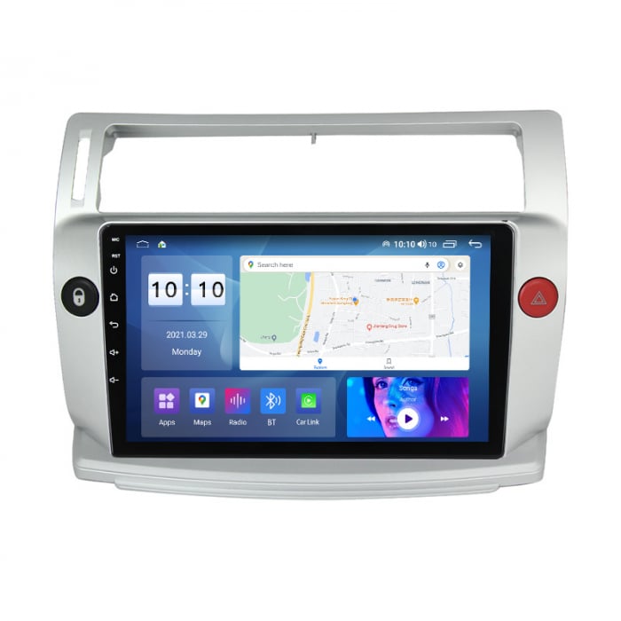 Navigatie Citroen C4 ( 2004 - 2014 ) Android 14, 2GB RAM si 32GB ROM, Display IPS 9 inch, Camera Marsarier, Internet, Aplicatii, Wi Fi, Usb, Bluetooth [1]