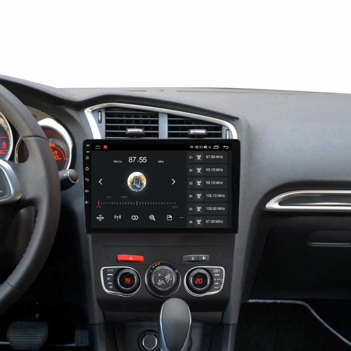 Navigatie Citroen C4 ( 2010 - 2018 ) 4GB RAM si 64GB ROM, Ecran QLED 9 inch, Android 14, Procesor Octacore, Slot sim 4G, Sunet DSP, Wireless Carplay si Android Auto, Camera Marsarier [5]