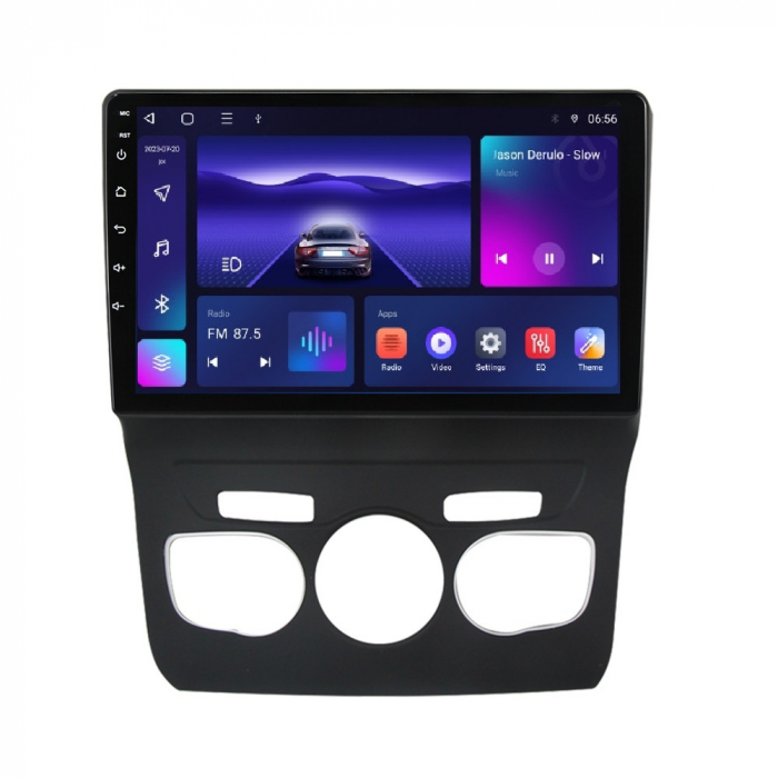 Navigatie Citroen C4 ( 2010 - 2018 ) 4GB RAM si 64GB ROM, Ecran QLED 9 inch, Android 14, Procesor Octacore, Slot sim 4G, Sunet DSP, Wireless Carplay si Android Auto, Camera Marsarier [2]