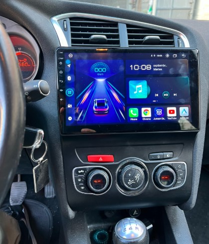 Navigatie Citroen C4 ( 2010 - 2018 ) Android 14 , 4GB RAM , Procesor Quad Core , Wireless Carplay si Android auto , Display HD Touchscreen, Wi-Fi , Bluetooth, USB [6]