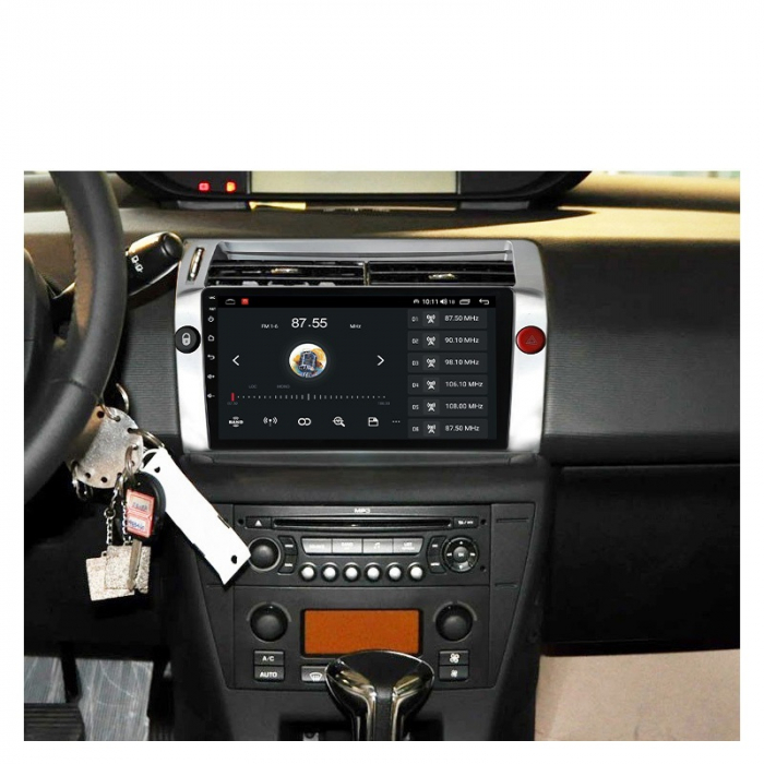 Navigatie Citroen C4 din 2004-2014 Android 14 , 1GB RAM Carplay [2]